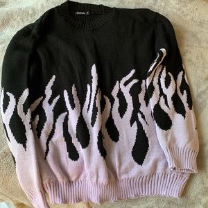 Flame sweater